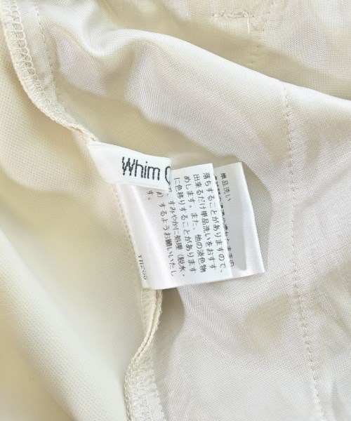 Whim Gazette（ウィムガゼット）その他 白 サイズ:36(S位) レディース/2200688074081