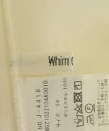 Whim Gazette（ウィムガゼット）Tシャツ・カットソー 白 サイズ:36(S位) レディース/2200689724138