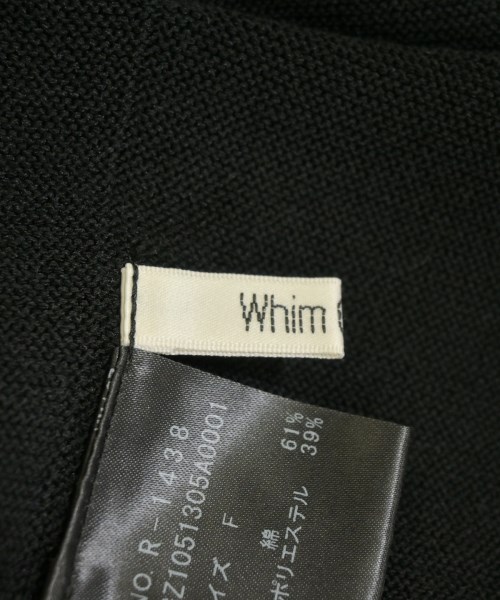 Whim Gazette（ウィムガゼット）ベスト 黒 サイズ:F レディース/2200691852027