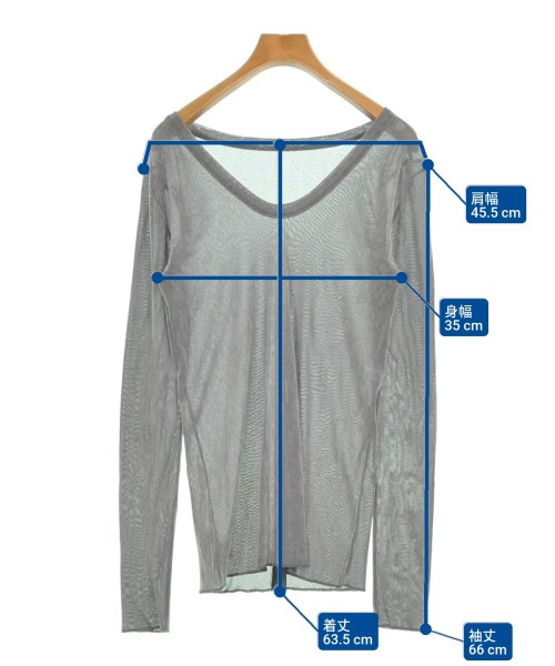 Whim Gazette（ウィムガゼット）Tシャツ・カットソー グレー サイズ:F レディース/2200692240069