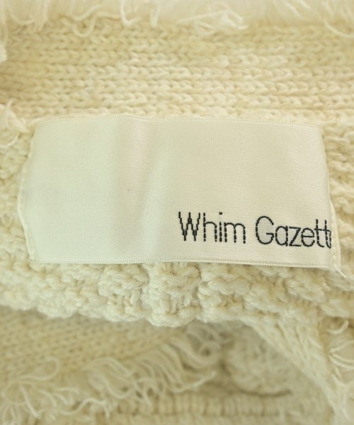Whim Gazette（ウィムガゼット）ノーカラージャケット 白 サイズ:F レディース/2200689360039