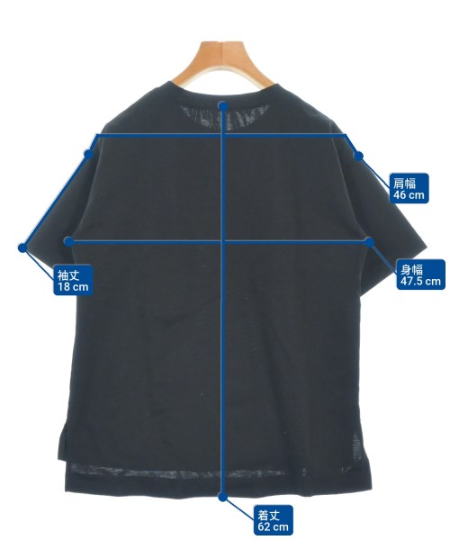 Whim Gazette（ウィムガゼット）Tシャツ・カットソー 黒 サイズ:F レディース/2200689895098