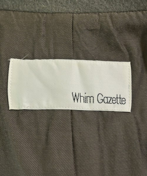 Whim Gazette（ウィムガゼット）チェスターコート グレー サイズ:36(S位) レディース/2200689931017