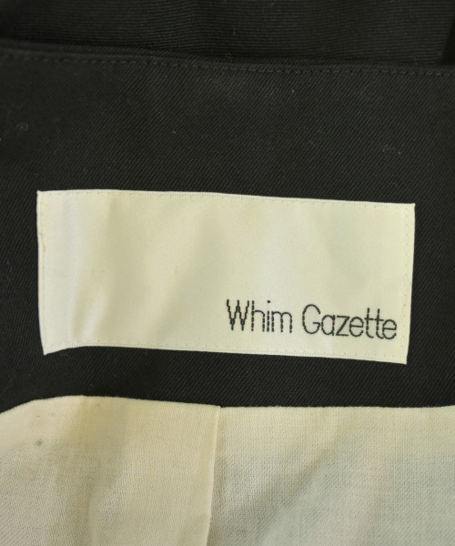 Whim Gazette（ウィムガゼット）カジュアルジャケット 黒 サイズ:F レディース/2200676431025