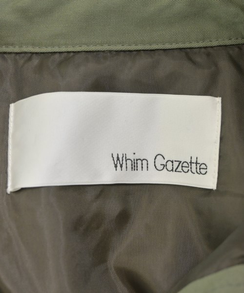 Whim Gazette（ウィムガゼット）カジュアルシャツ カーキ サイズ:F レディース/2200688095048
