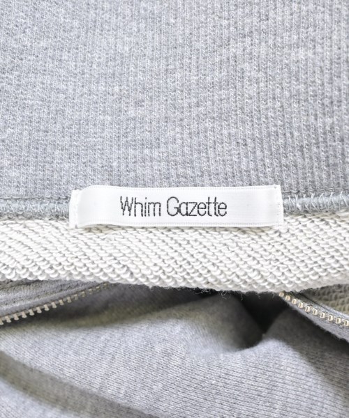 Whim Gazette（ウィムガゼット）スウェット グレー サイズ:F レディース/2200689843037