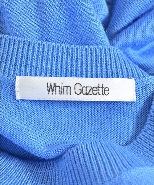 Whim Gazette（ウィムガゼット）カーディガン 青 サイズ:F レディース/2200695917111