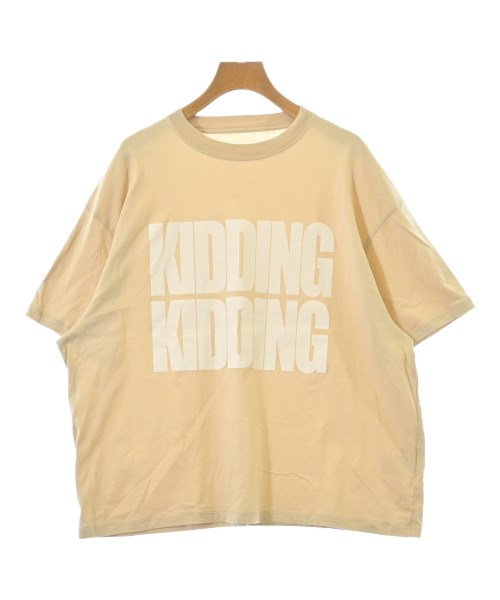 Whim Gazette(ウィムガゼット)Tシャツ・カットソー ベージュ サイズ:F/2200689275029