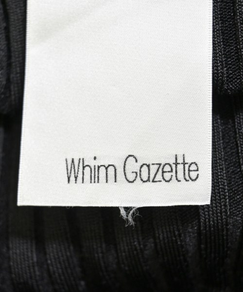 Whim Gazette（ウィムガゼット）ロング・マキシ丈スカート 黒 サイズ:F レディース/2200689187025