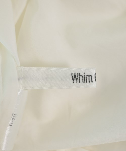 Whim Gazette（ウィムガゼット）カジュアルシャツ 白 サイズ:F レディース/2200694390014