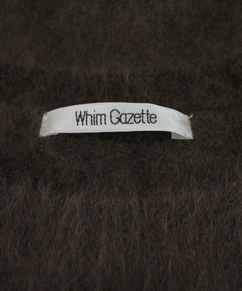 Whim Gazette（ウィムガゼット）ニット・セーター 茶 サイズ:F レディース/2200693731238