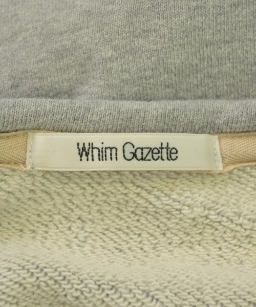 Whim Gazette（ウィムガゼット）スウェット グレー サイズ:F レディース/2200693885016