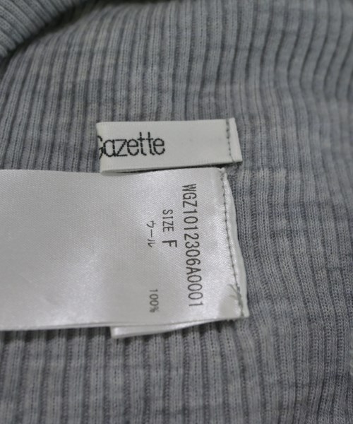 Whim Gazette（ウィムガゼット）Tシャツ・カットソー グレー サイズ:F レディース/2200698083189