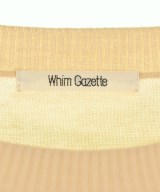 Whim Gazette（ウィムガゼット）ニット・セーター ベージュ サイズ:F レディース/2200695315078