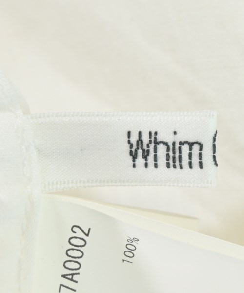 Whim Gazette（ウィムガゼット）カジュアルシャツ 白 サイズ:F レディース/2200698602038