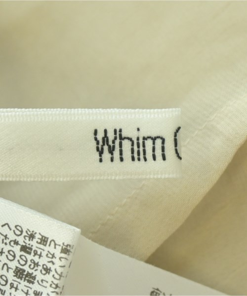 Whim Gazette（ウィムガゼット）ブラウス ベージュ サイズ:F レディース/2200700655014