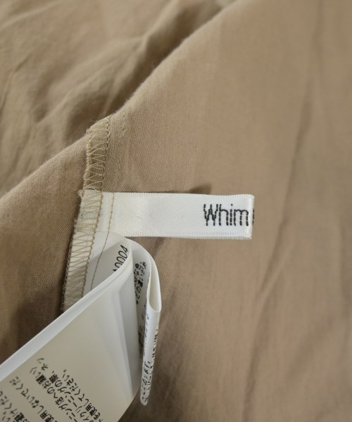 Whim Gazette（ウィムガゼット）ブラウス ベージュ サイズ:F レディース/2200648131014