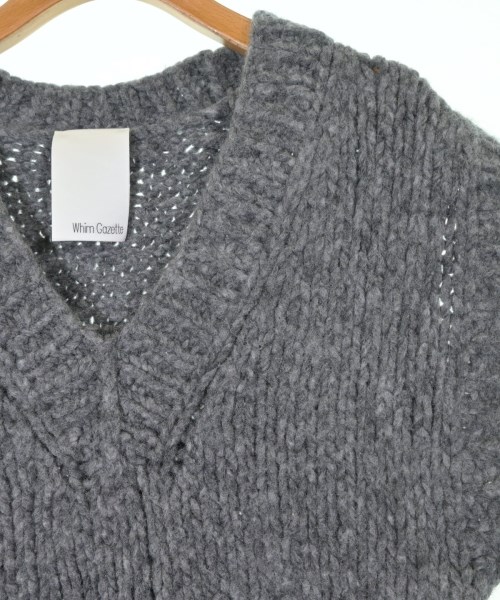 Whim Gazette（ウィムガゼット）ニット・セーター グレー サイズ:F レディース/2200649373086
