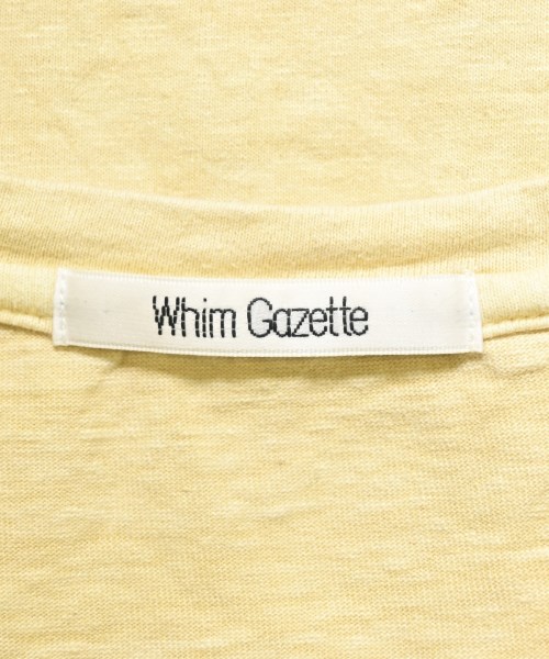 Whim Gazette（ウィムガゼット）Tシャツ・カットソー 黄 サイズ:F レディース/2200649467037