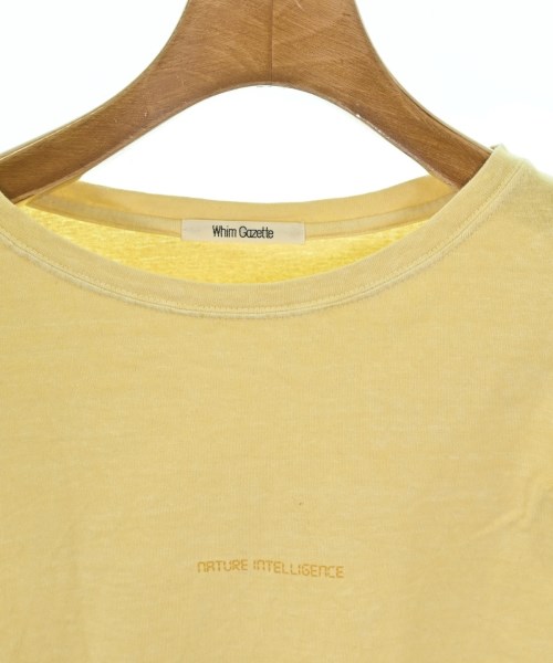 Whim Gazette（ウィムガゼット）Tシャツ・カットソー 黄 サイズ:F レディース/2200649467037