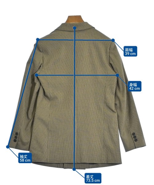 Whim Gazette（ウィムガゼット）テーラードジャケット 茶 サイズ:F レディース/2200650971011