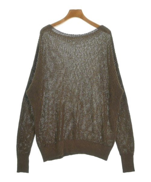 Whim Gazette(ウィムガゼット)ニット・セーター 茶 サイズ:F/2200648567028