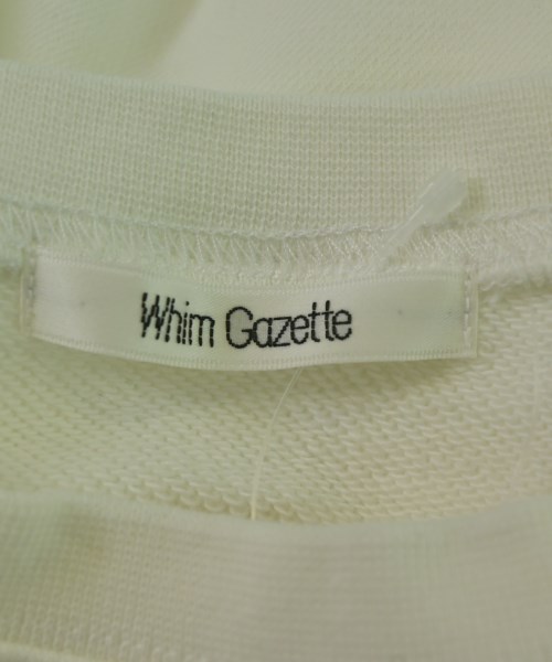 Whim Gazette（ウィムガゼット）スウェット 白 サイズ:F レディース/2200651071024