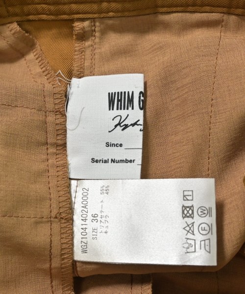 Whim Gazette（ウィムガゼット）その他 ベージュ サイズ:36(S位) レディース/2200651071048