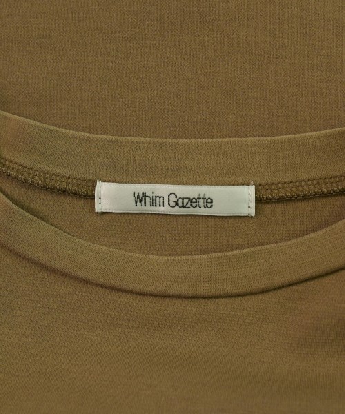 Whim Gazette（ウィムガゼット）Tシャツ・カットソー 茶 サイズ:F レディース/2200652369038
