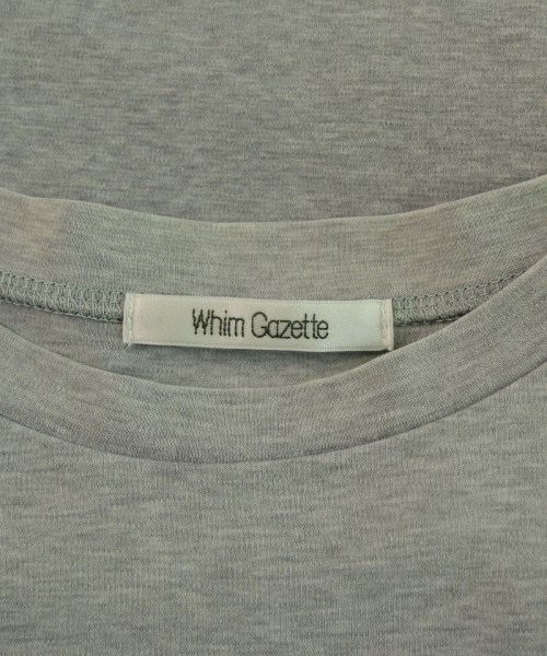 Whim Gazette（ウィムガゼット）Tシャツ・カットソー グレー サイズ:F レディース/2200652369045
