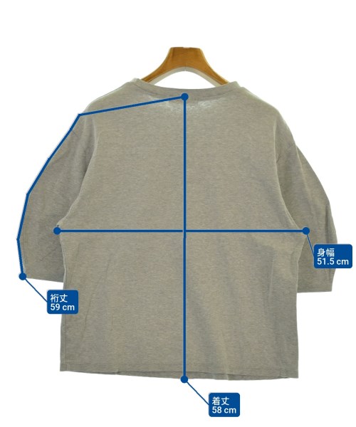 Whim Gazette（ウィムガゼット）Tシャツ・カットソー グレー サイズ:F レディース/2200652369045
