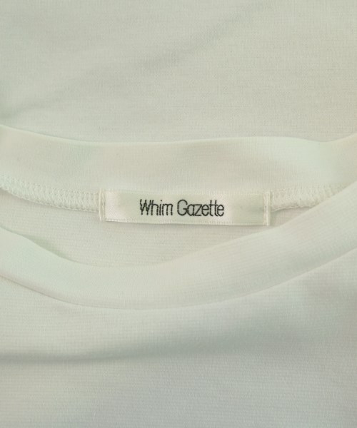 Whim Gazette（ウィムガゼット）Tシャツ・カットソー 白 サイズ:F レディース/2200652369052