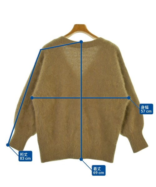 Whim Gazette（ウィムガゼット）カーディガン 茶 サイズ:F レディース/2200648779049