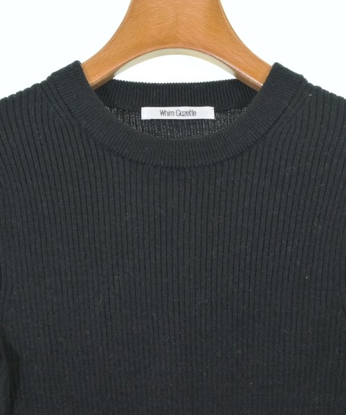 Whim Gazette（ウィムガゼット）ニット・セーター 黒 サイズ:F レディース/2200648779056