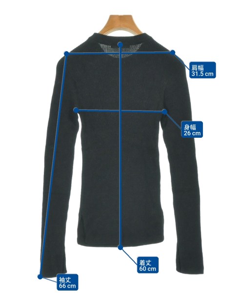 Whim Gazette（ウィムガゼット）ニット・セーター 黒 サイズ:F レディース/2200648779056