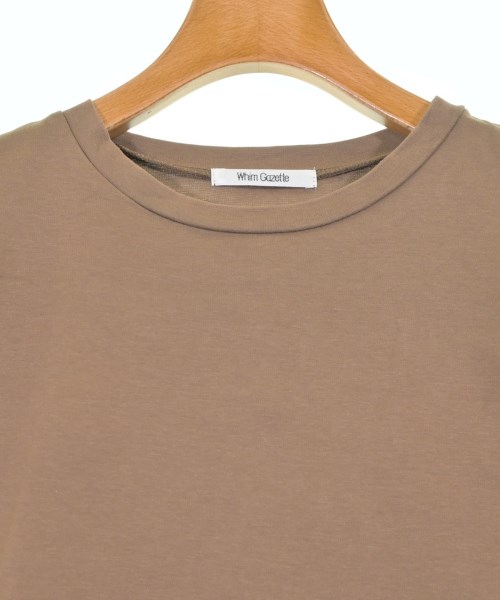 Whim Gazette（ウィムガゼット）Tシャツ・カットソー 茶 サイズ:F レディース/2200648779131