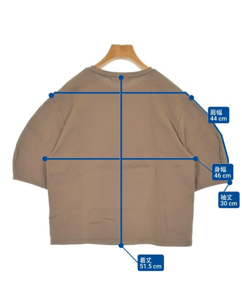 Whim Gazette（ウィムガゼット）Tシャツ・カットソー 茶 サイズ:F レディース/2200648779131