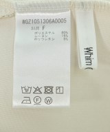 Whim Gazette（ウィムガゼット）Tシャツ・カットソー 白 サイズ:F レディース/2200655163053