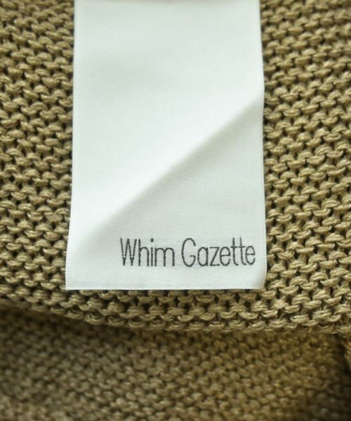 Whim Gazette（ウィムガゼット）ワンピース ベージュ サイズ:F レディース/2200652978070