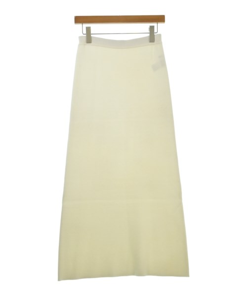 Whim Gazette(ウィムガゼット)ロング・マキシ丈スカート 白 サイズ:F/2200648969020