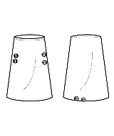 Whim Gazette（ウィムガゼット）ロング・マキシ丈スカート 白 サイズ:F レディース/2200648969020