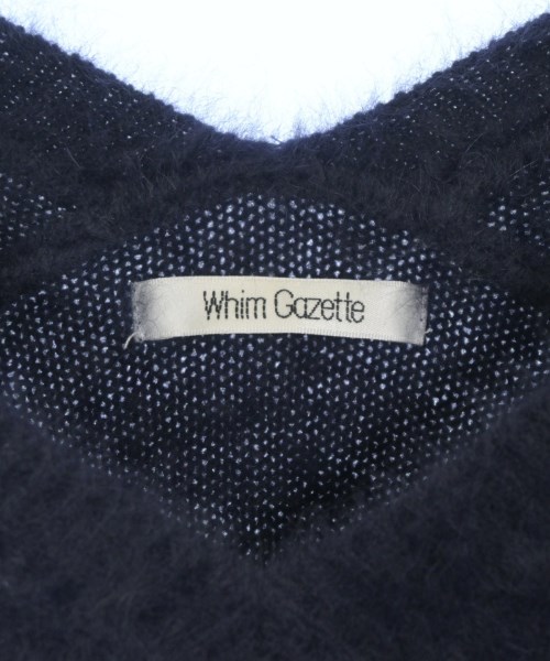 Whim Gazette（ウィムガゼット）ニット・セーター 紺 サイズ:F レディース/2200657862022