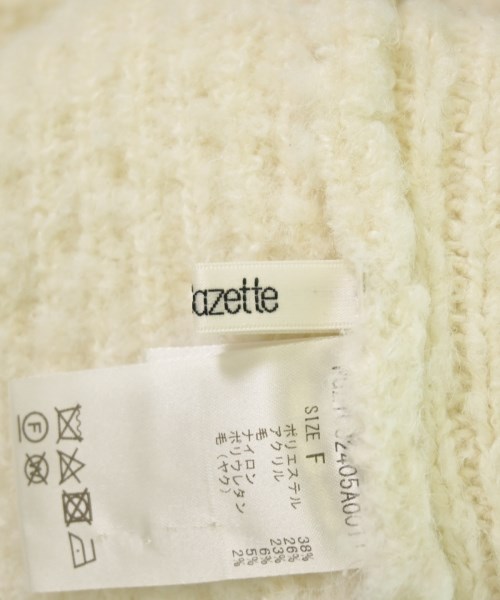 Whim Gazette（ウィムガゼット）ニット・セーター 白 サイズ:F レディース/2200657810092