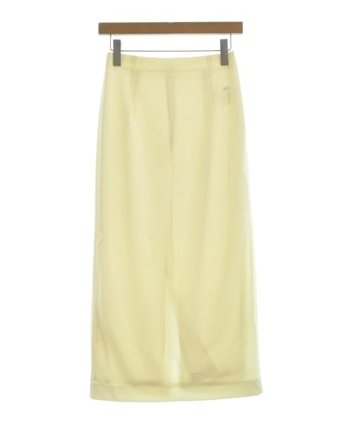 Whim Gazette(ウィムガゼット)ロング・マキシ丈スカート 白 サイズ:36(S位)/2200659153050