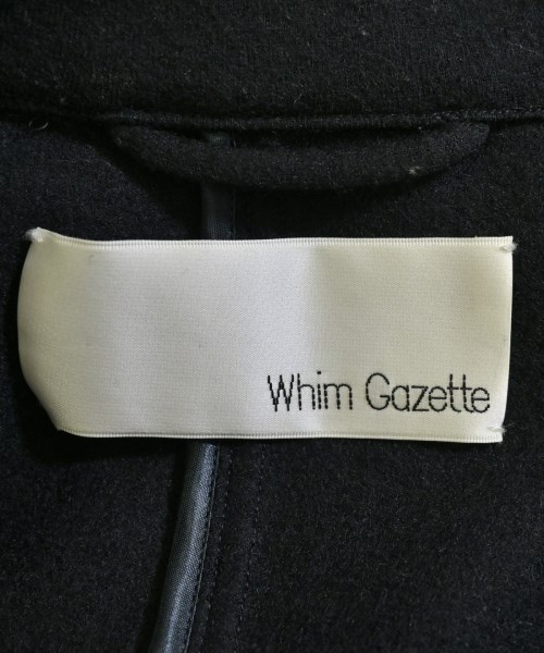 Whim Gazette（ウィムガゼット）テーラードジャケット 黒 サイズ:F レディース/2200660678023