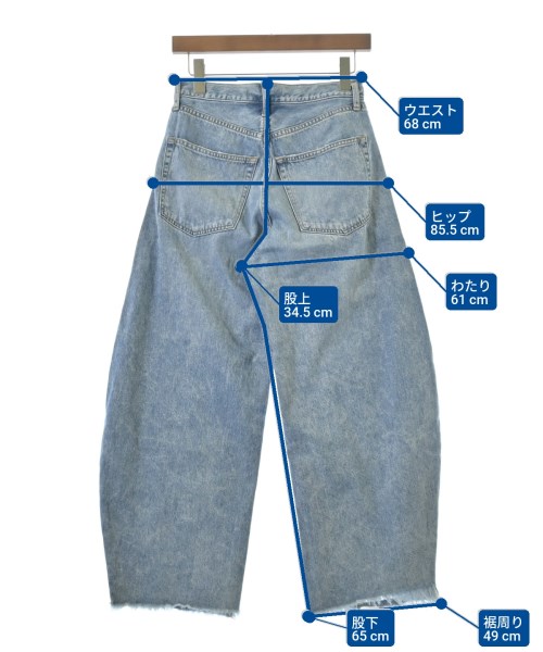 Whim Gazette（ウィムガゼット）デニムパンツ 青 サイズ:36(S位) レディース/2200662045083