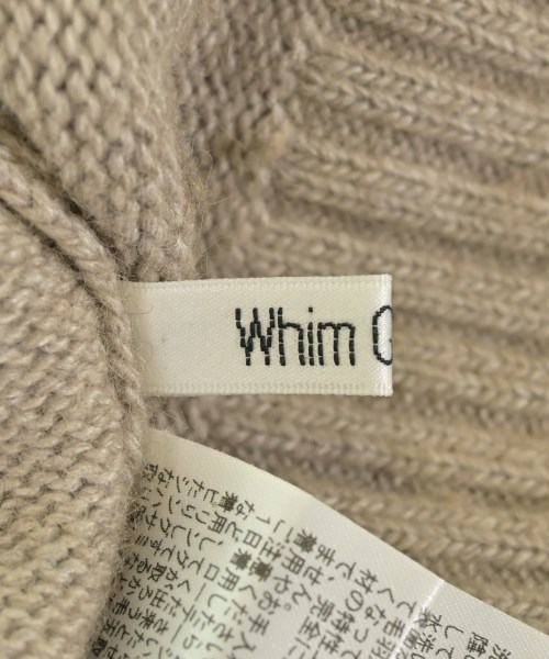 Whim Gazette（ウィムガゼット）ニット・セーター ベージュ サイズ:F レディース/2200661342039
