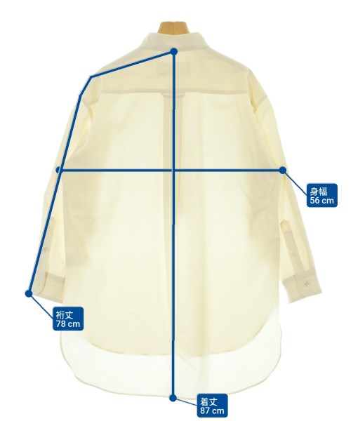 Whim Gazette（ウィムガゼット）カジュアルシャツ 白 サイズ:F レディース/2200661342053