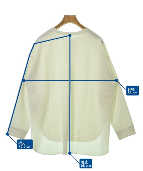 Whim Gazette（ウィムガゼット）Tシャツ・カットソー 白 サイズ:36(S位) レディース/2200706375114