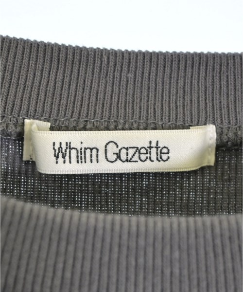 Whim Gazette（ウィムガゼット）Tシャツ・カットソー グレー サイズ:F レディース/2200712101080